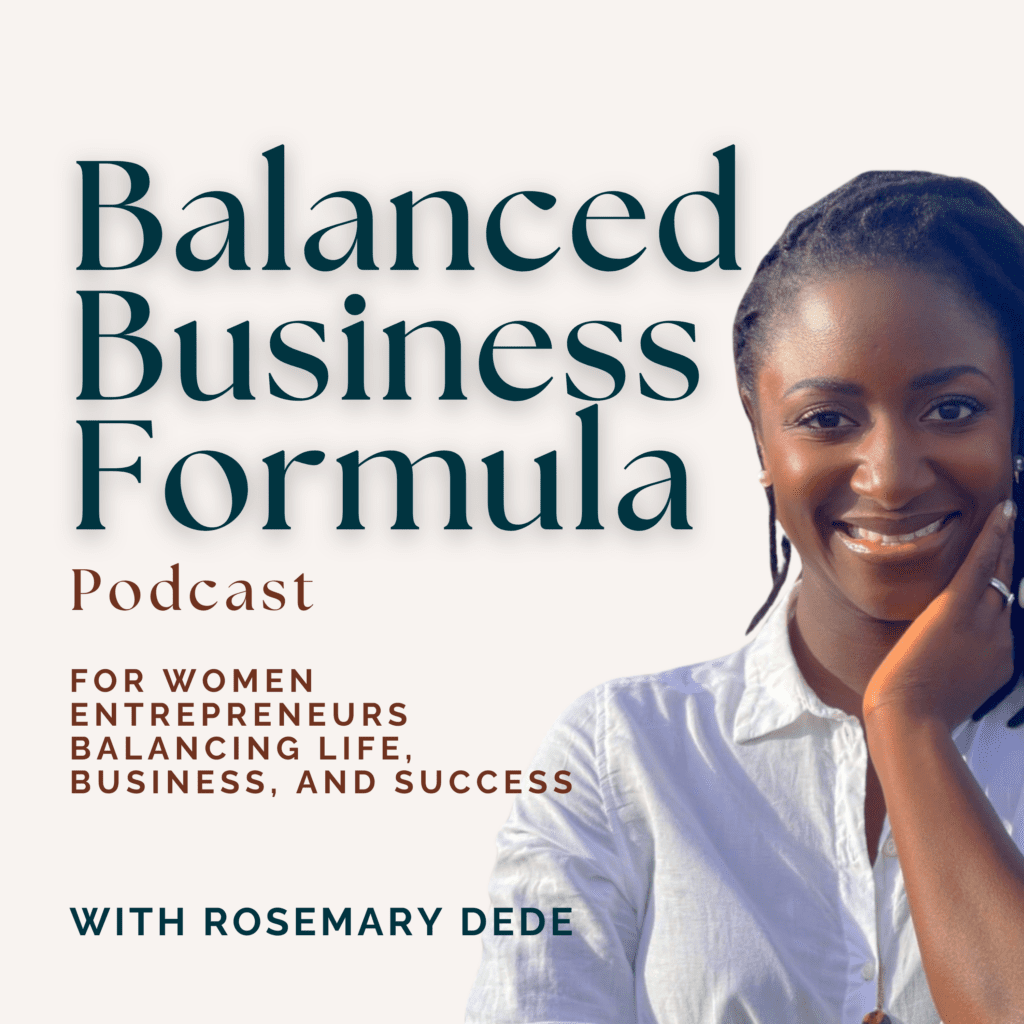 Balanced business formula podcast cover